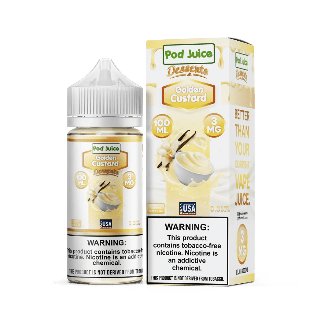 POD JUICE GOLDEN CUSTURD 100ML